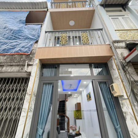 L1649 ⭐️ Ni Sư Huỳnh Liên Tân Bình, SHR, Vuông, 3 tầng, 2.3×7.3m, 2.x tỷ