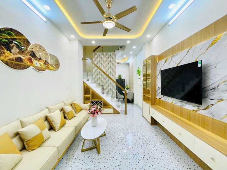 L1658 ⭐️ sát chợ Thạch Đà Gò Vấp, SHR, Vuông, 4 tầng, 3.5x11m, 5.x tỷ