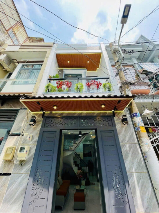 L1667 ⭐️ Sau sân bay Tân Sơn Nhất, SHR, Vuông, 2 tầng, 3.1x10m, 4.x tỷ x nhỏ