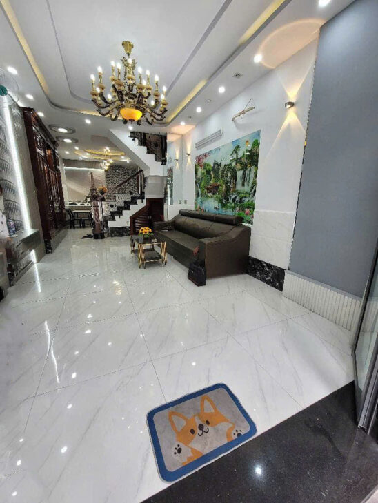 D1691 ⚡️ Giảm 200tr! Nhà Bùi Quang Là Gò Vấp, SHR, Nở hậu, HXT, 4 tầng, 4x17m, 11.x tỷ