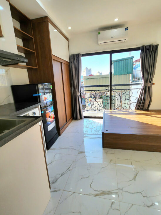 Cho Thuê Ccmn mới đẹp 100% thoáng sáng 203 Kim Ngưu, Hai Bà Trưng