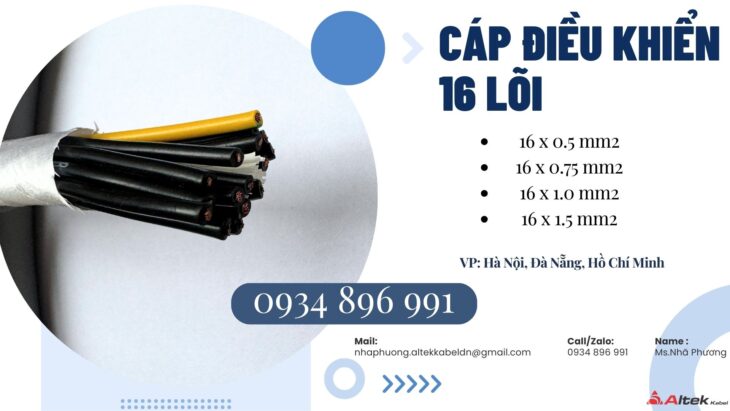 Cáp Tín Hiệu 20x 0.5 Mm2 Chống Nhiễu Đà Nẵng, Hà Nội, Hồ Chí Minh