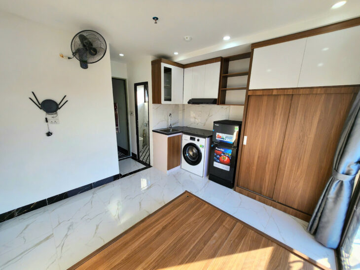 Cho Thuê Ccmn mới đẹp 100% thoáng sáng 203 Kim Ngưu, Hai Bà Trưng