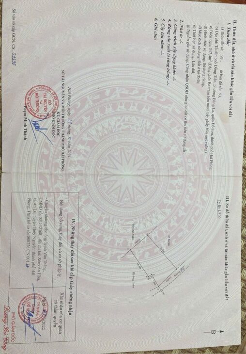 Lô đất lớn 347m² – TDP Đồng Tiến – Bàng La – giá chỉ nhỉnh 10tr/m² ZALO 0567 222 555