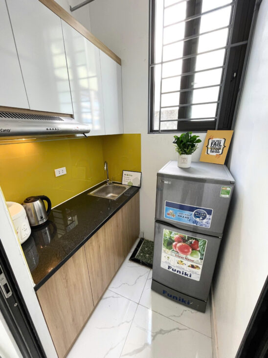 Cho Thuê Ccmn cực đẹp 1Bếp 1Ngủ thoáng sáng 36 Lê Thanh Nghị, HBT