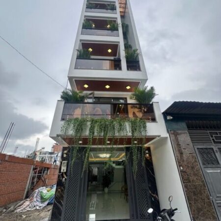 Bán nhà Hxh Tân chánh hiêp q12 98m 5 tầng mới tinh 8,3 tỷ