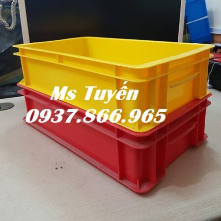 Bán thùng nhựa nguyên sinh tại Hà Nội, cung cấp thùng nhựa đặc, khay nhựa bít