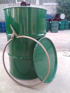 Bán thùng phuy sắt cũ, phuy sắt dùng 1 lần, phuy cũ độ mới cao
