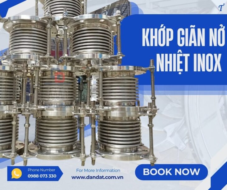 Khớp nối giãn nở kim loại/ Khớp nối giãn nở nhiệt inox/ Ống bù trừ giãn nở nhiệt inox/ ống giãn nở