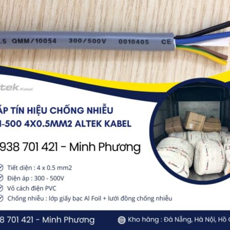 Cáp tín hiệu chống nhiễu SH-500 4×0.5mm2 Altek Kabel Đà Nẵng, Hải Phòng, Cần Thơ