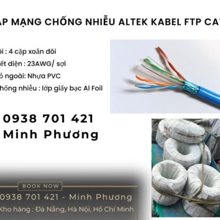 Cáp mạng chống nhiễu ftp cat6 Altek Kabel Đà Nẵng, Đắk Lắk, Gia Lai Cáp mạng chống nhiễu ftp cat6 Altek Kabel Đà Nẵng, Đắk Lắk, Gia Lai