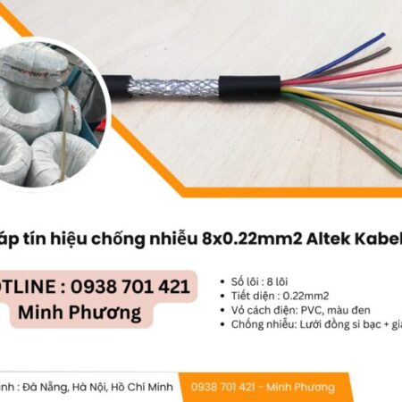 Cáp tín hiệu chống nhiễu 8×0.22mm2 Altek Kabel giao ngay Đà Nẵng, Hà Tĩnh, Thanh Hóa Cáp tín hiệu chống nhiễu 8×0.22mm2 Altek Kabel giao ngay Đà Nẵng, Hà Tĩnh, Thanh Hóa