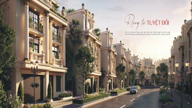 Dinh thự Long Biên Golf Villas – Diện tích từ 218m – 545m2, 2 mặt tiền 15m, chân cầu Trần Hưng Đạo