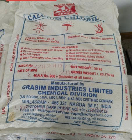 Canxi clorua Ấn độ cao cấp