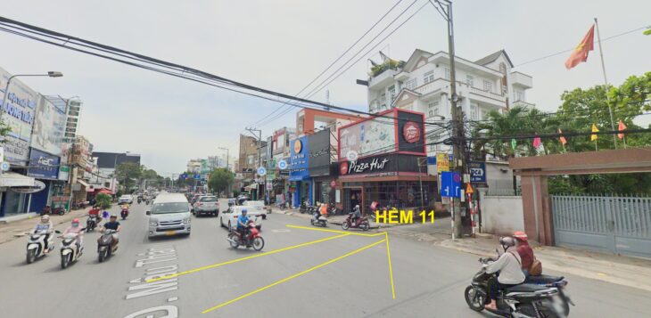 Bán nhà hẻm 11/5 đường Mậu Thân, phường Xuân Khánh, quận Ninh Kiều, Cần Thơ, 574.2m2 x 3 tầng, miễn