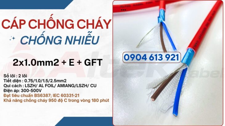Cáp Chống Cháy Chống Nhiễu Altek Kabel Miền Trung – Giao Nhanh