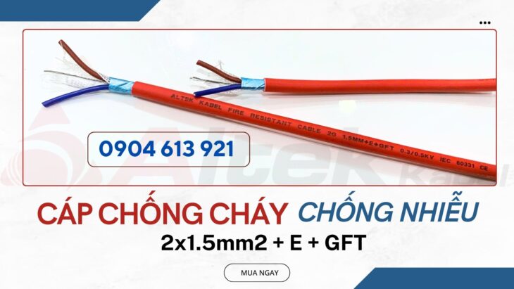 Cáp Chống Cháy Chống Nhiễu Altek Kabel Miền Trung – Giao Nhanh