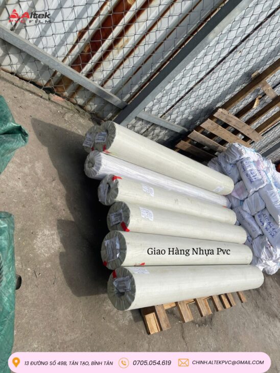 Cuộn nhựa PVC 0.2mm lựa chọn hoàn hảo cho sản xuất & gia công