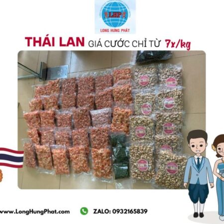 GỬI HÀNG TỪ VIỆT NAM SANG THÁI LAN GIÁ CỰC RẺ