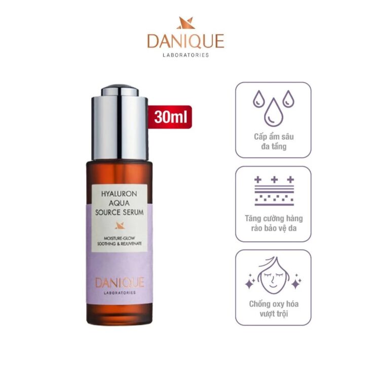 Tinh Chất Cấp Ẩm & Tái Tạo Trẻ Hoá Làn Da Danique Hyaluron Aqua Source Serum, Chai 30ml