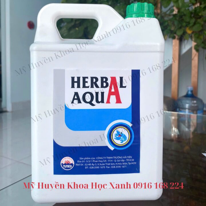 HERBAL AQUA – GIẢI PHÁP THẢO DƯỢC BỔ GAN THẬN TỤY CHO TÔM CÁ