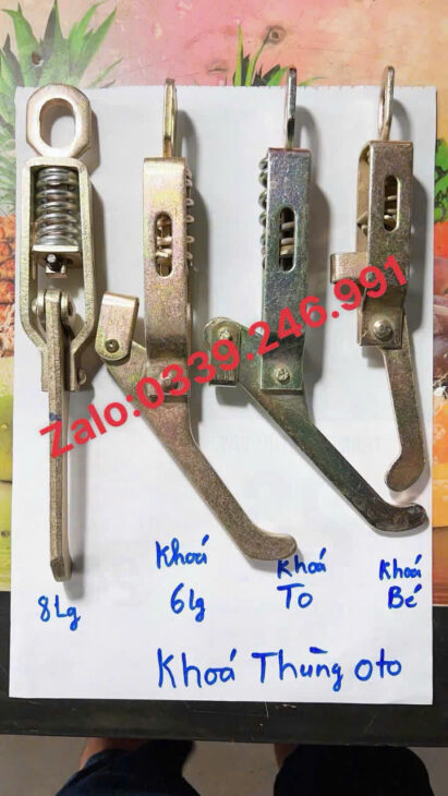 Xưởng sản xuất Khóa tôm thùng xe tải tại Hà Nội