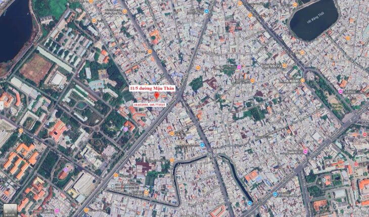 Bán nhà hẻm 11/5 đường Mậu Thân, phường Xuân Khánh, quận Ninh Kiều, Cần Thơ, 574.2m2 x 3 tầng, miễn