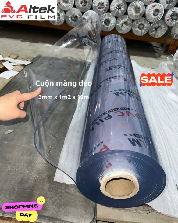 Xưởng phân phối màng pvc dẻo sỉ & lẻ giá tốt nhất