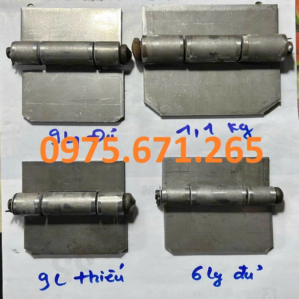 Bản lề thùng xe ba gác chi tiết nhỏ quyết định độ bền và an toàn của xe