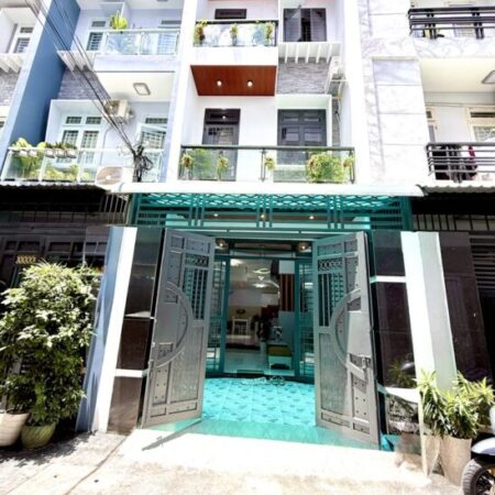 Bán Nhà HXH 5m Lê Văn Thọ, 52m2 4 tầng 4PN 3WC, 6.6 tỷ TL 0964364745