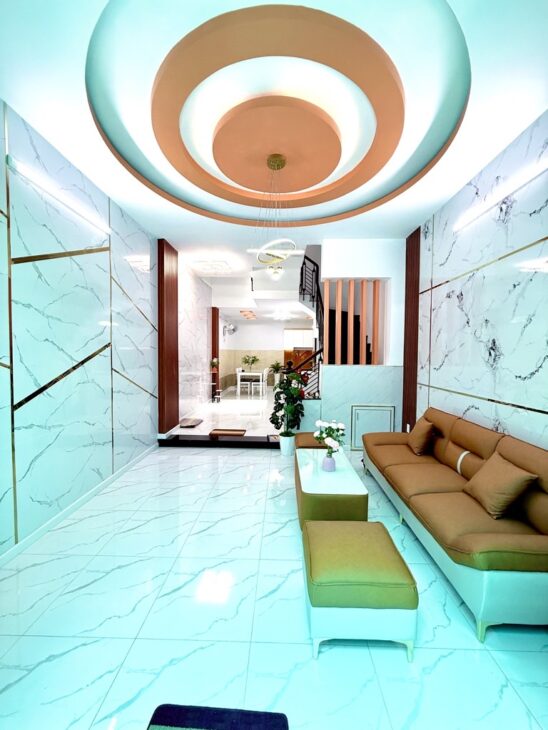 Bán Nhà HXH 5m Lê Văn Thọ, 52m2 4 tầng 4PN 3WC, 6.6 tỷ TL 0964364745