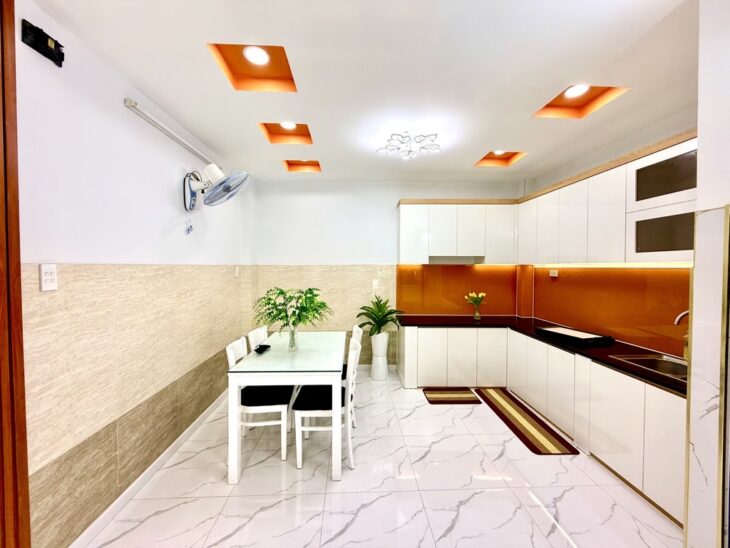 Bán Nhà HXH 5m Lê Văn Thọ, 52m2 4 tầng 4PN 3WC, 6.6 tỷ TL 0964364745