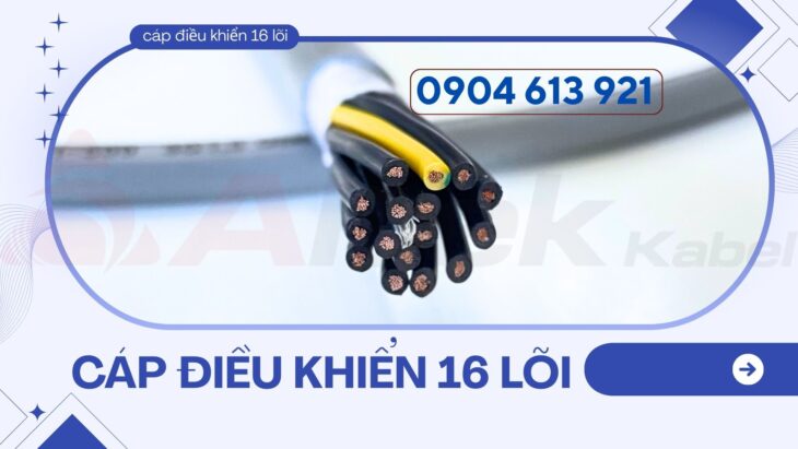 Cáp điều khiển 16 lõi/ Control Cable 16×0.5/16×0.75/16×1.0/16×1.5 Altek Kabel