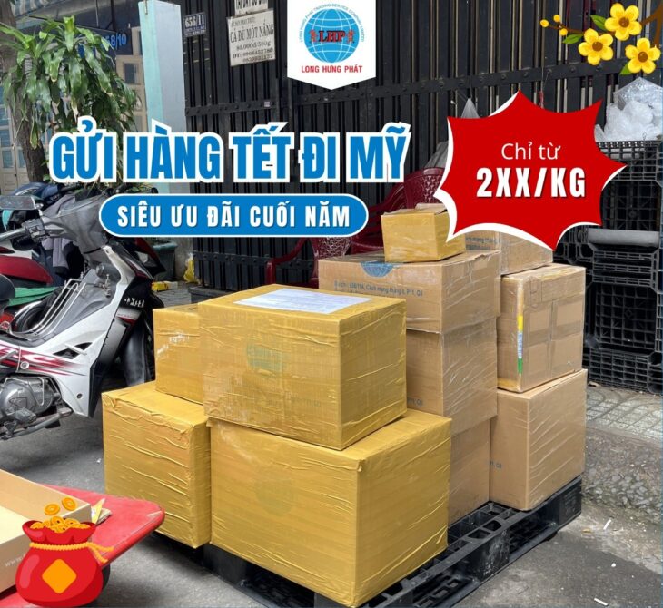 Gửi Hàng Tết Đi Mỹ – Úc – Canada – Châu Âu Giá Ưu Đãi | Long Hưng Phát Express