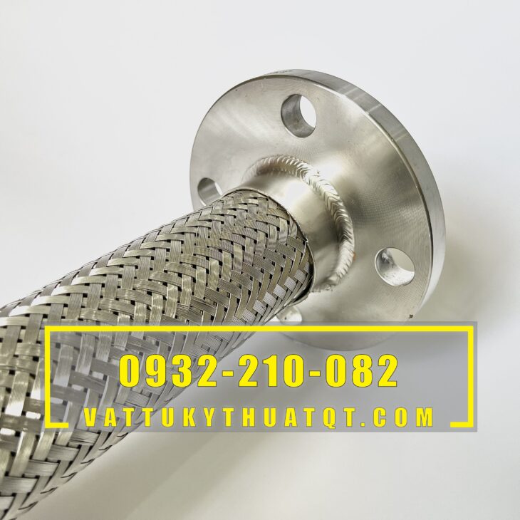 Khớp nối mềm mặt bích inox 304, Khớp nối mềm inox DN100, Khớp nối mềm inox DN150, Khớp nối mềm inox