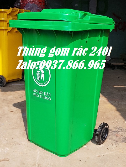 Địa chỉ cung cấp thùng rác các loại, giá thùng rác 240l, thùng rác đạp chân