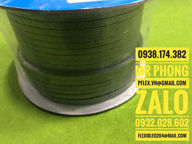 Dây tết chèn teflon- Dây tết chèn graphite -Dây tết chèn aramid- Dây tết chèn ptfe hs code