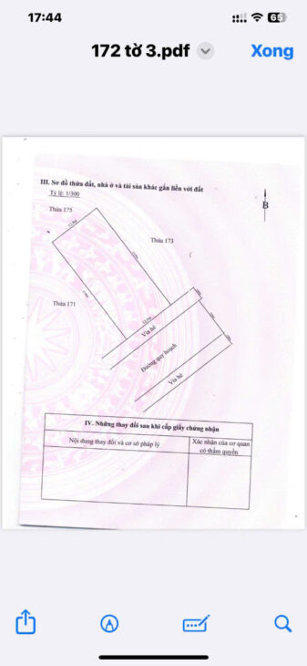 Chính chủ cần Bán Lô Đất Biệt Thự 345m² Tại Đồng Bồ – Giáp TĐC Đồng Giáp & Đường Hàng Tổng, Hải