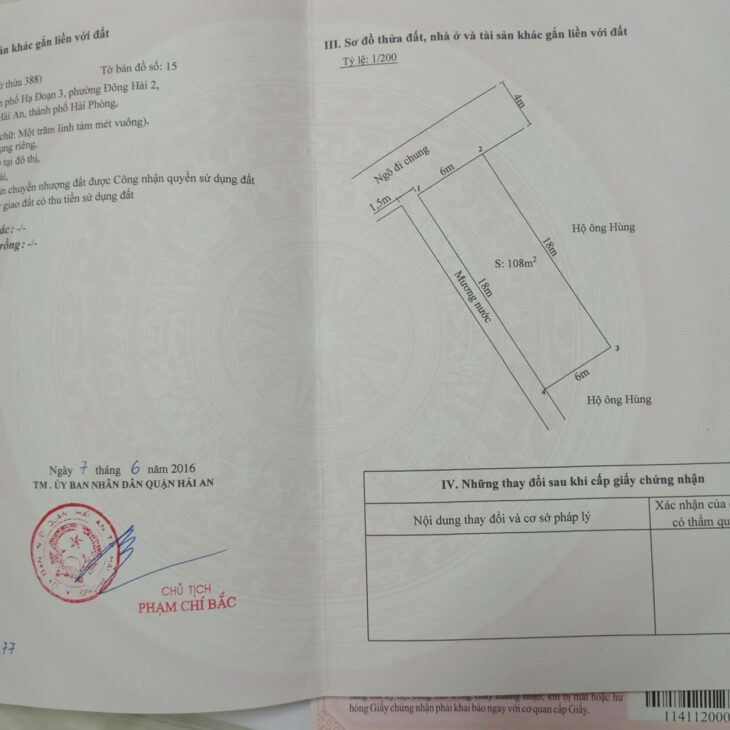 Chính chủ cần bán đất xây Villa tại Hạ Đoạn 3, số 681 Đông Hải, Hải Phòng – Vị Trí Đắc Địa, Phù Hợp