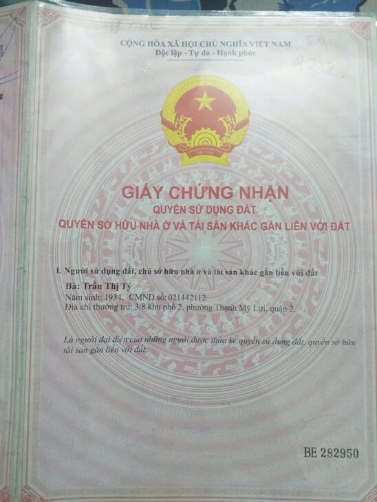 Đất MTNB 8×25 Q2 Giá 5,999 tỷ, Sổ Hồng