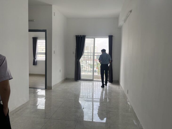 Cho thuê CC 2PN, 2WC, 55m2 tại Blue Sky Tower (HQC Bình Trưng Đông), 7,5 triệu, Q2, HCM