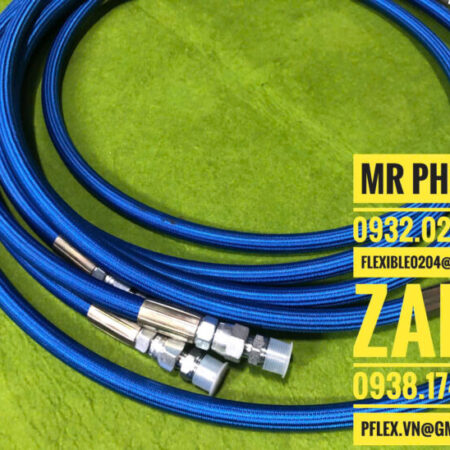 ống mềm teflon- ống dẫn dầu ptfe-ống dẫn hóa chất PTFE bọc vải cách nhiệt ống mềm teflon- ống dẫn dầu ptfe-ống dẫn hóa chất PTFE bọc vải cách nhiệt