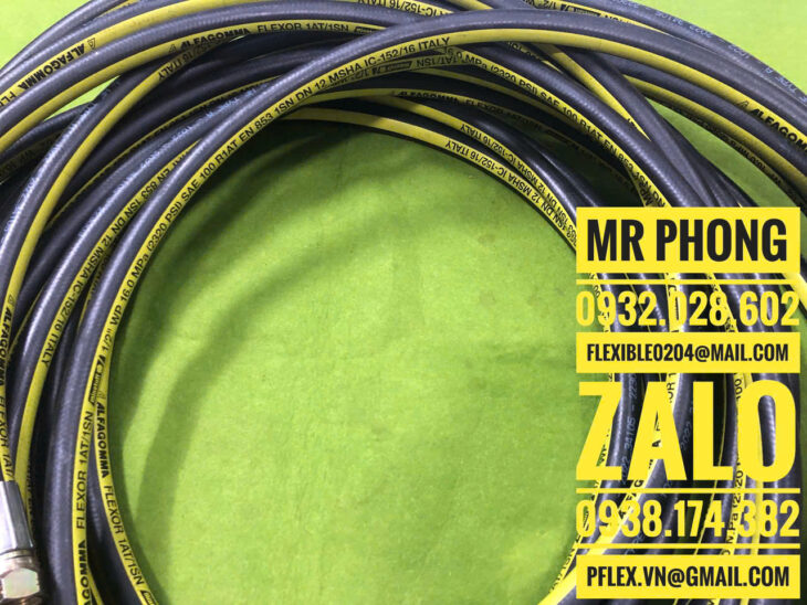 Ống thủy lực -Ống mềm thủy lực bọc lưới inox-Các loại ống thủy lực -Dây thủy lực