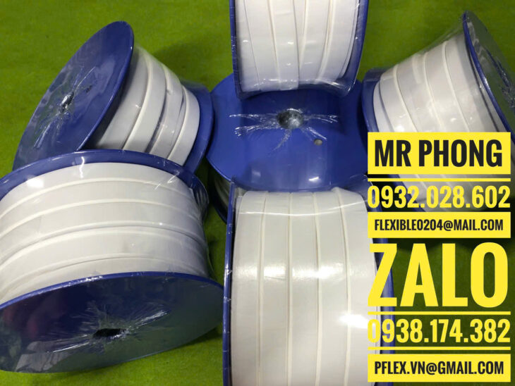 Ron mặt bích teflon- Gioăng teflon chịu nhiệt-Cuộn Băng Dính PTFE (Teflon)