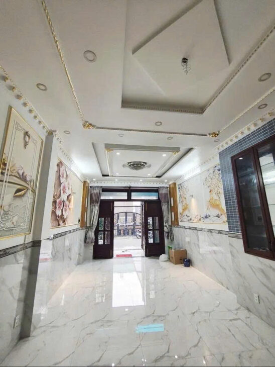 NHÀ ĐẸP BÌNH TÂN – GIÁP TÂN PHÚ – HXH – 4M X 17,5M – 4 TẦNG – OTO VÀO NHÀ – NHỈNH 7 TỶ