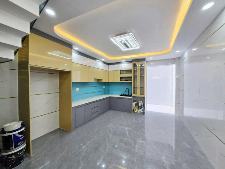 NHÀ 5 TẦNG – CHỢ MIẾU GÒ XOÀI – BÌNH TÂN – THANG MÁY – HXH – DT 4.2×18.5M – NHỈNH 9 TỶ