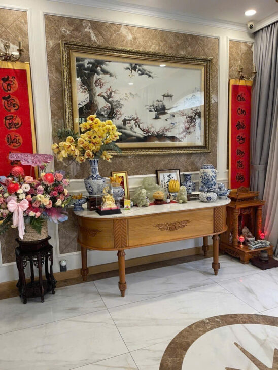 Quận 7 – Biệt Thự Song Lập – KDC CITY LAND – 220m2 – 5 tầng – Giá 55 Tỷ