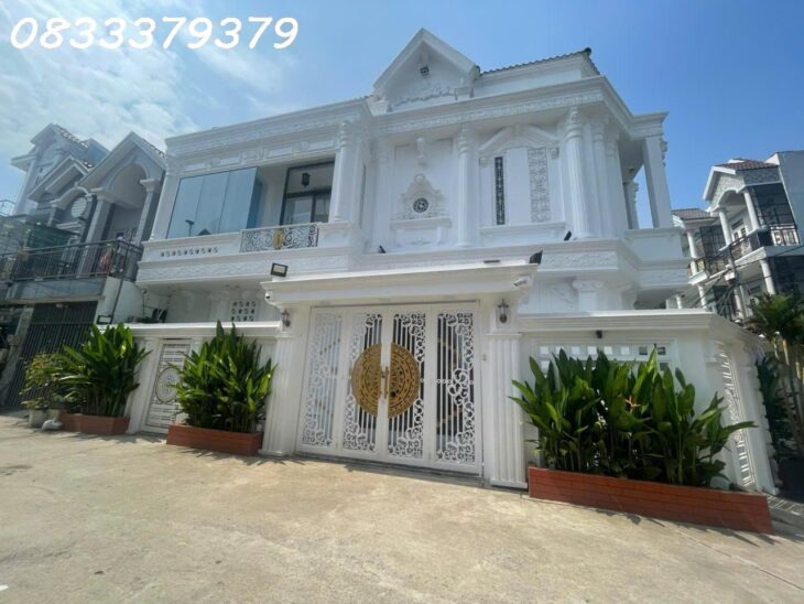 🔥 NHÀ LÔ GÓC – 2 MẶT TIỀN HẺM 6M – KIẾN TRÚC CHÂU ÂU SANG TRỌNG – GIÁ TỐT 5.39 TỶ