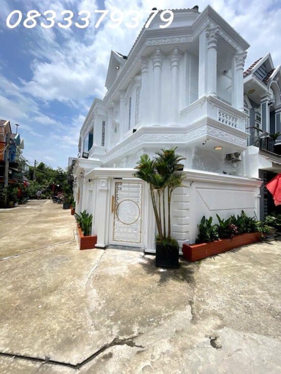 🔥 NHÀ LÔ GÓC – 2 MẶT TIỀN HẺM 6M – KIẾN TRÚC CHÂU ÂU SANG TRỌNG – GIÁ TỐT 5.39 TỶ