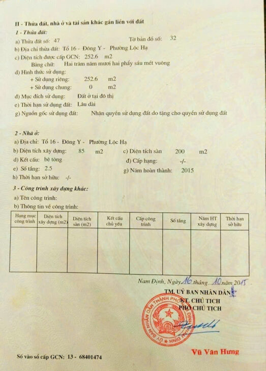 NHÀ ĐẸP – GIÁ TỐT –CẦN BÁN NHÀ MẶT TIỀN số 83 Phạm Ngọc Thạch, Phường Lộc Hạ, TP.Nam Định, Nam Định